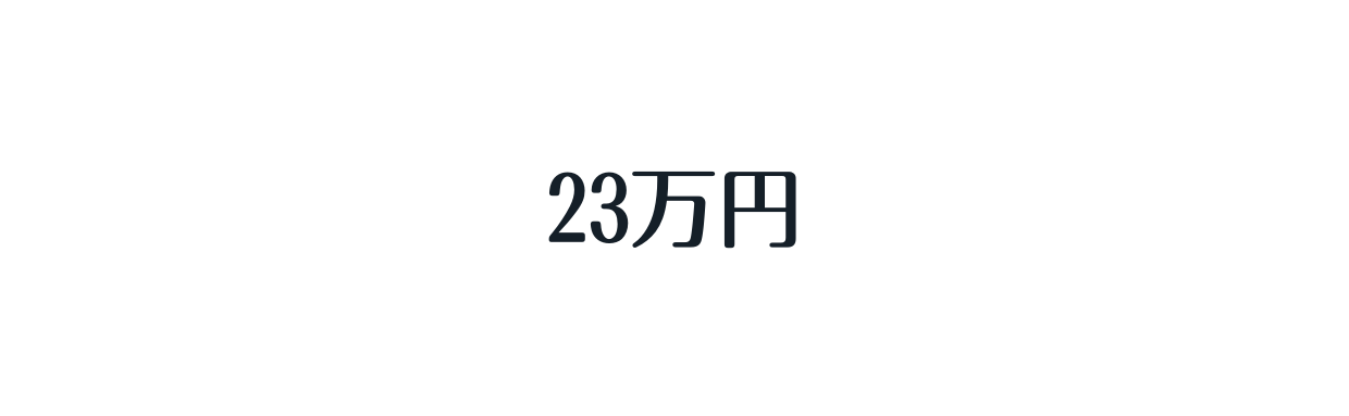 23万円